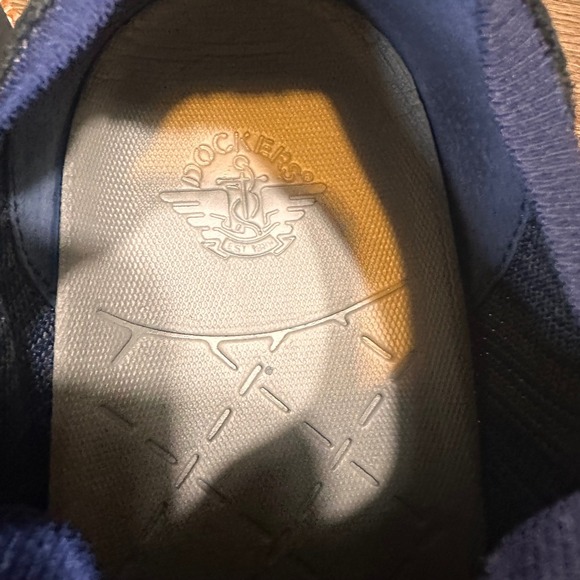 Dockers‎ Knit Oxford Einstein Dress Shoes Casual Sneakers Navy Blue Men's 12M - Picture 9 of 11